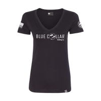 Blue Collar White Logo