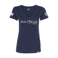 Blue Collar White Logo