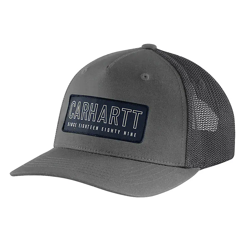 Rugged Flex® Canvas Mesh-Back 1889 Patch Cap 106130