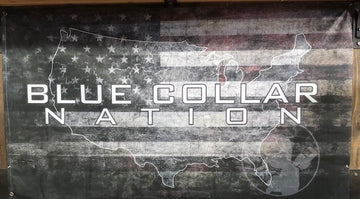 Blue Collar Nation Flag