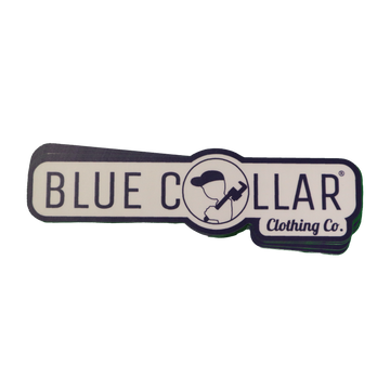 Blue Collar Clothing Co OG Logo Decal